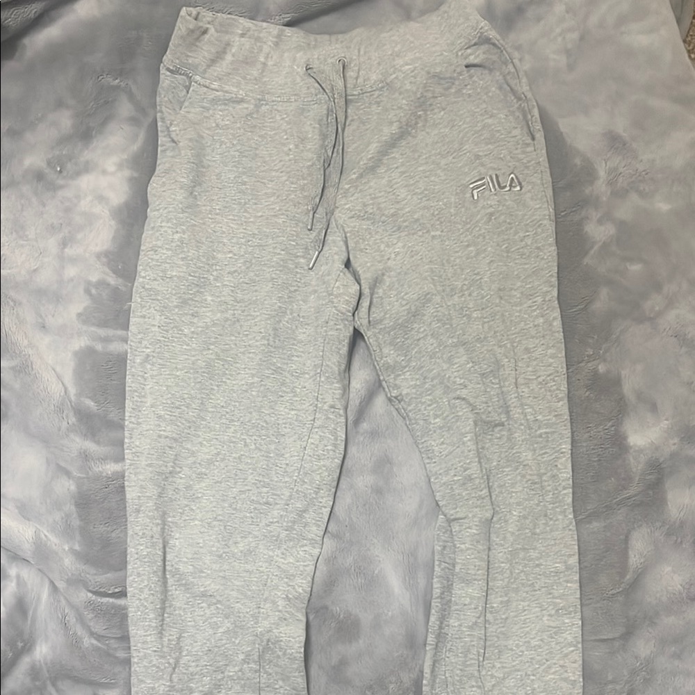 Fila Light Gray Joggers